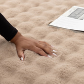 Lifestyle Floors Cloud Plush Machine Washable Round Rug