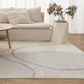 Lifestyle Floors Cream Beryl Machine Washable Rug
