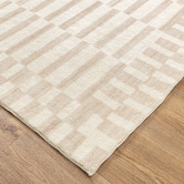 Lifestyle Floors Natural Nicola Machine Washable Rug