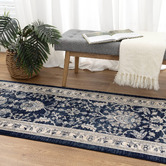 Lifestyle Floors Blue Arya Classic Runner