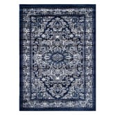 Lifestyle Floors Navy Arya Machine-Woven Rug