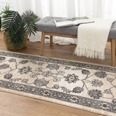Lifestyle Floors Cream Arya Classic Rug