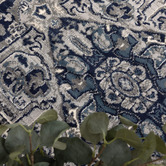 Lifestyle Floors Navy Arya Machine-Woven Rug