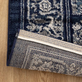 Lifestyle Floors Navy Arya Machine-Woven Rug