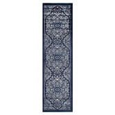 Lifestyle Floors Navy Arya Machine-Woven Runner