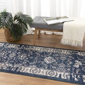 Lifestyle Floors Royal Blue Arya Classic Runner
