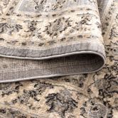 Lifestyle Floors Grey Floral Arya Runner