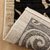 Lifestyle Floors Black Arya Classic Rug