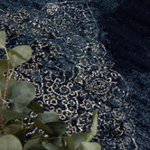 Lifestyle Floors Navy Arya Classic Rug