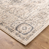 Lifestyle Floors Cream Arya Classic Rug
