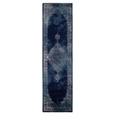 Lifestyle Floors Navy Arya Classic Rug