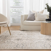 Lifestyle Floors Cream Arya Classic Rug