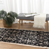 Lifestyle Floors Black Arya Classic Rug