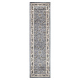 Lifestyle Floors Grey Floral Arya Runner