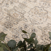 Lifestyle Floors Cream Arya Classic Rug