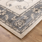 Lifestyle Floors Cream Arya Classic Rug