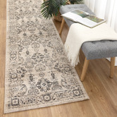 Lifestyle Floors Cream Arya Classic Rug