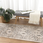 Lifestyle Floors Cream Arya Classic Rug
