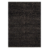 Lifestyle Floors Black Timothee Hand-Loomed Wool-Blend Rug