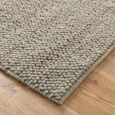 Lifestyle Floors Duck Egg Blue Timothee Hand-Loomed Wool-Blend Rug
