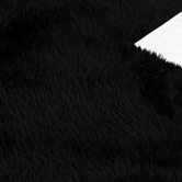 Lifestyle Floors Black Lewin Machine Washable Rug