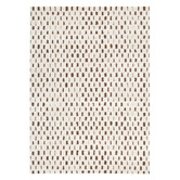 Lifestyle Floors Brown &amp; Cream Bass Squares Rug