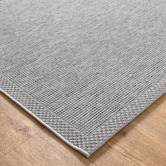 Lifestyle Floors Grey Kense Indoor/Outdoor Rug