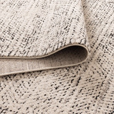 Lifestyle Floors Beige &amp; Charcoal Dalila Diamonds Runner