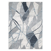 Lifestyle Floors Grey Bevara Contemporary Rug