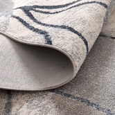 Lifestyle Floors Grey Bevara Contemporary Rug