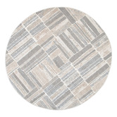 Lifestyle Floors Natural Drustan Contemporary Round Rug