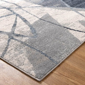 Lifestyle Floors Grey Bevara Contemporary Runner