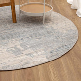 Lifestyle Floors Drustan Contemporary Round Rug