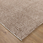 Lifestyle Floors Beige and Brown Povel Contemporary Rug