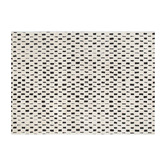 Lifestyle Floors Black &amp; Cream Bass Squares Rug