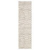 Lifestyle Floors Brown &amp; Cream Bass Squares Runner