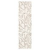 Lifestyle Floors Cream &amp; Brown Kezia Modern Lines Rug