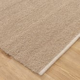 Lifestyle Floors Beige Harmony Hand-Woven Boucle Wool Rug