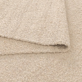 Lifestyle Floors Oatmeal Harmony Hand-Woven Boucle Wool Rug