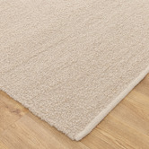 Lifestyle Floors Oatmeal Harmony Hand-Woven Boucle Wool Rug