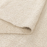 Lifestyle Floors Ivory Harmony Hand-Woven Boucle Wool Rug