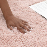 Lifestyle Floors Blush Lewin Machine Washable Runner