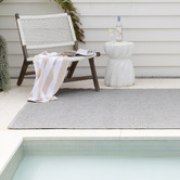 Lifestyle Floors Silver Milford Indoor/Outdoor Rug