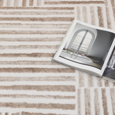 Lifestyle Floors Taupe Thorne Contemporary Rug