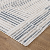 Lifestyle Floors Blue Thorne Contemporary Rug