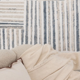 Lifestyle Floors Blue Thorne Contemporary Rug