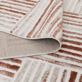Lifestyle Floors Rust Thorne Contemporary Rug