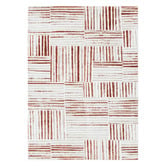 Lifestyle Floors Rust Thorne Contemporary Rug