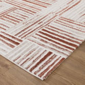 Lifestyle Floors Rust Thorne Contemporary Rug