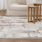 Lifestyle Floors Beige Riggs Abstract Rug